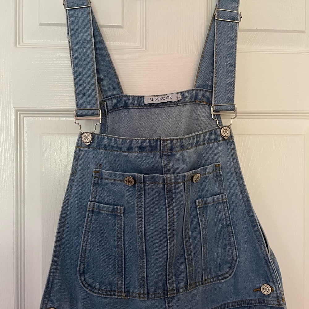 Denim overalls